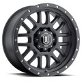 Icon Vehicle Dynamics 17 X 8.5 ALPHA 6 X 5.5IN 4.75IN BP 0MM OFFSET - SAT BLACK 1217858347SB